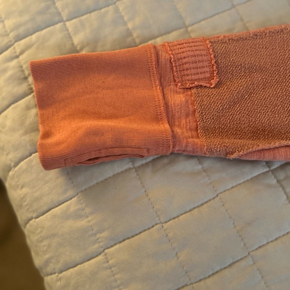 Classy and Comfy We the Free Orange 🍊 Long Sleeve Top with Thumb holes - Picture 6 of 11